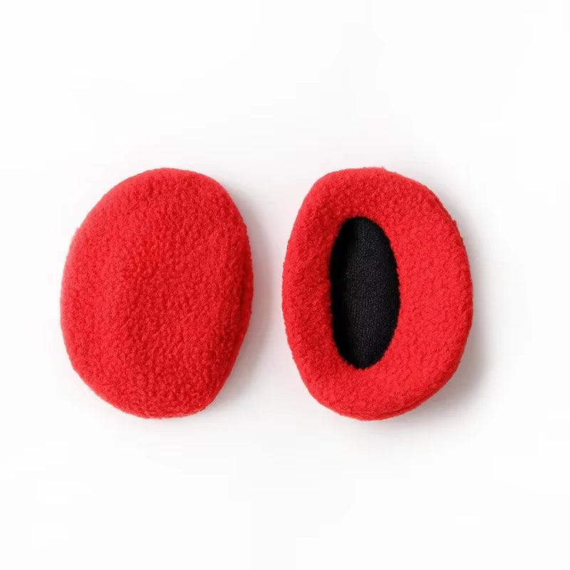 Stay Warm in Style: Unisex Bandless Fleece Ear Warmers for Kids and Adults - Soft, Windproof, and Comfortable Earmuffs