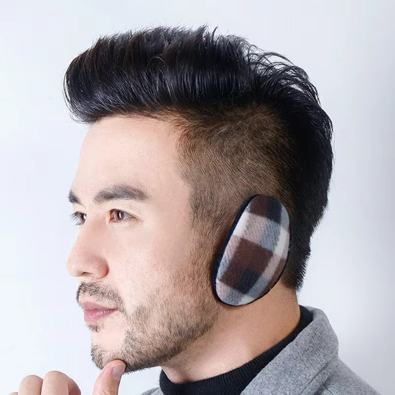 Stay Warm in Style: Unisex Bandless Fleece Ear Warmers for Kids and Adults - Soft, Windproof, and Comfortable Earmuffs