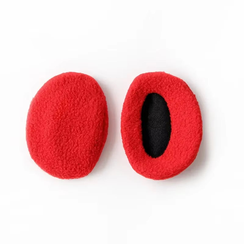 Stay Warm in Style: Unisex Bandless Fleece Ear Warmers for Kids and Adults - Soft, Windproof, and Comfortable Earmuffs